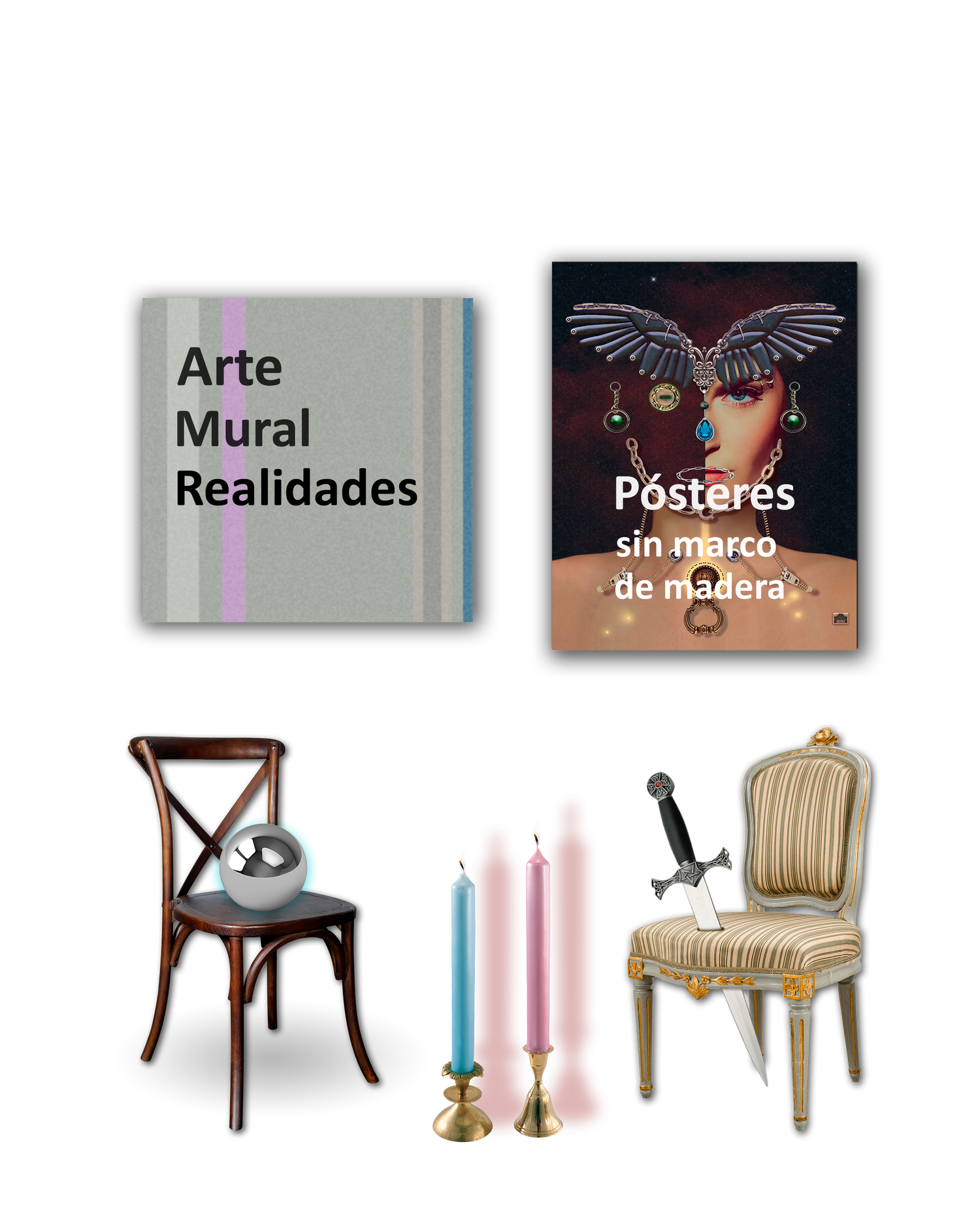 Pósteres sin marco Arte Creativo