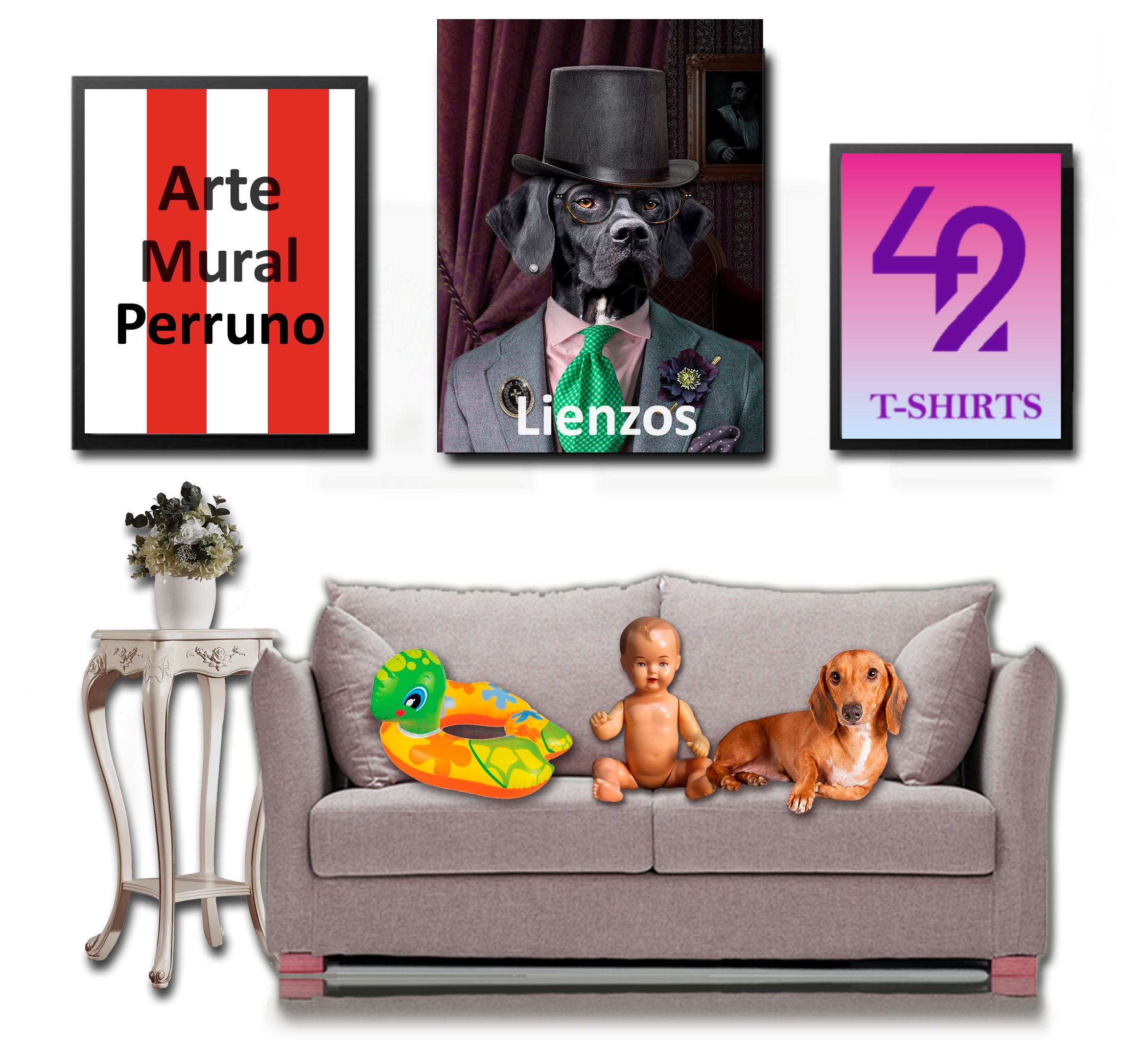 Lienzos Arte Perruno