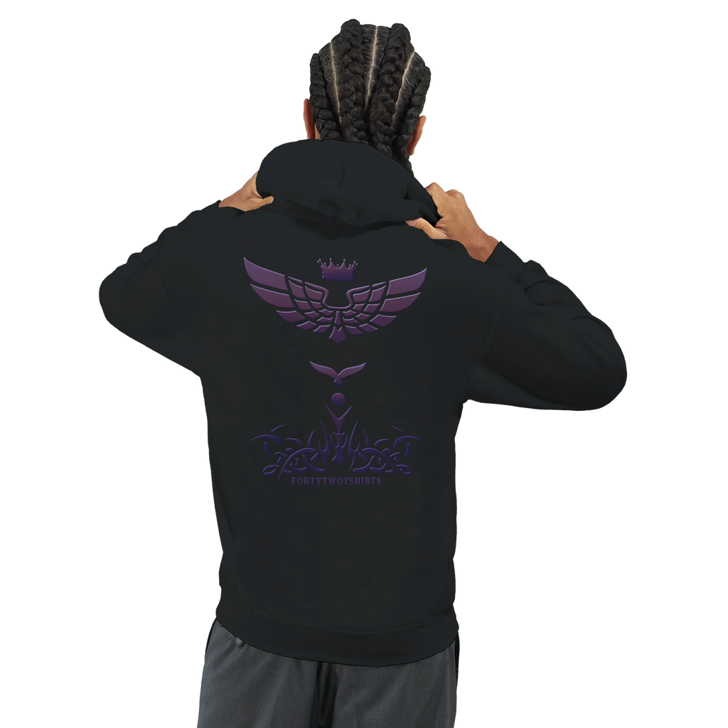 Sudadera moderna con diseño conceptual y capucha, estilo único y exclusivo de Fortytwotshirts. Ideal para los amantes del arte visual y los enigmas.