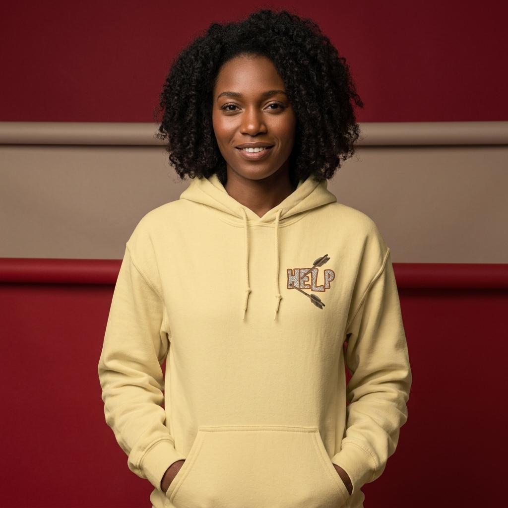 Sudadera con capucha - Peluche jirafa help 01.00
