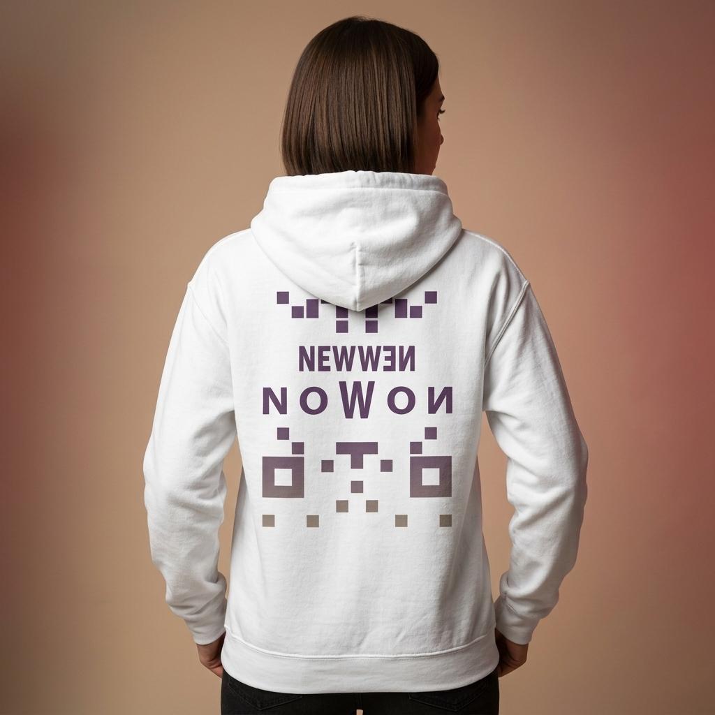 Sudadera con capucha - Now new cuadrados