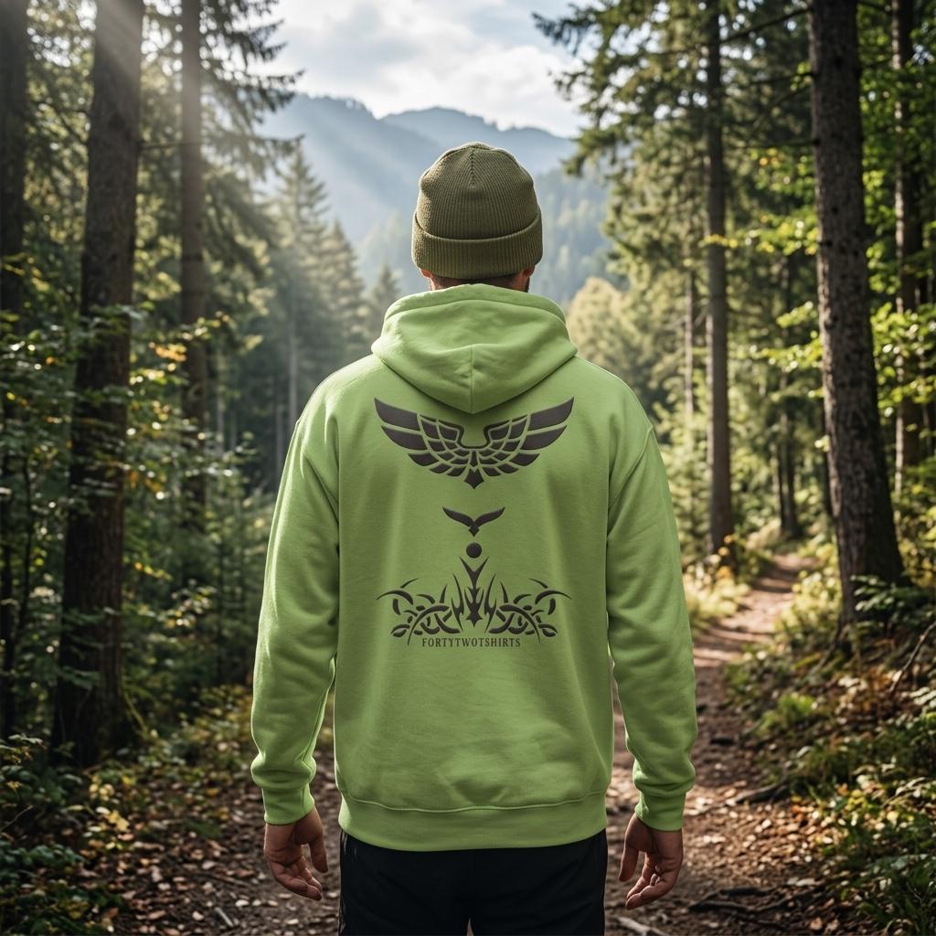 Sudadera con capucha - Tierra y cielo 01.11